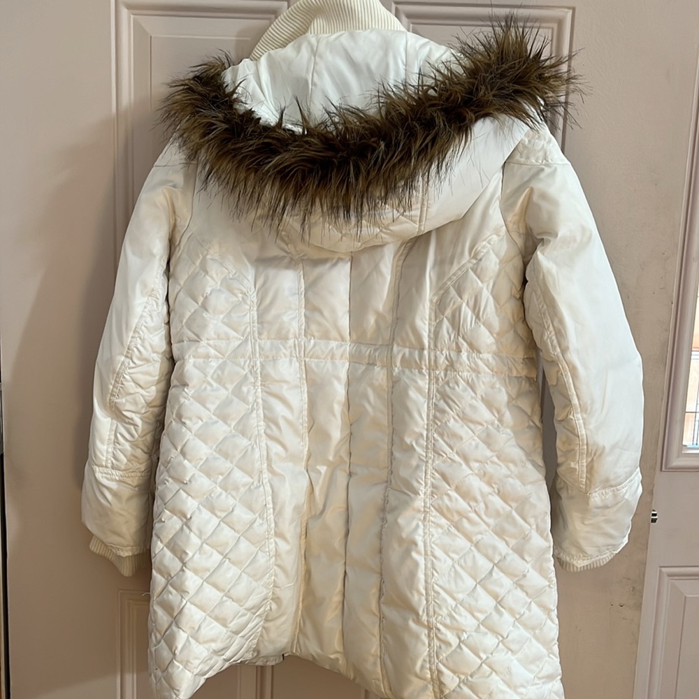 HP 🥳 Guess quilted down coat Petite size large - Picture 13 of 16
